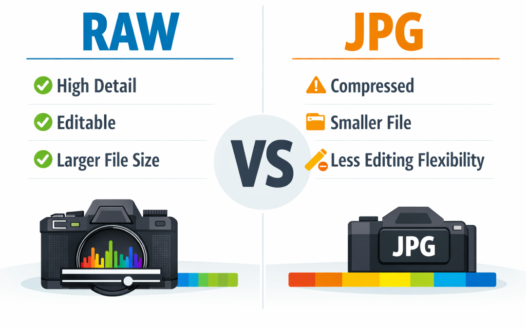 RAW vs JPEG Photography: What’s the Difference?